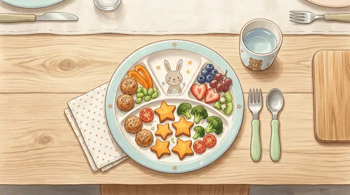 alimentation équilibrée enfant pour renforcer les défenses naturelles