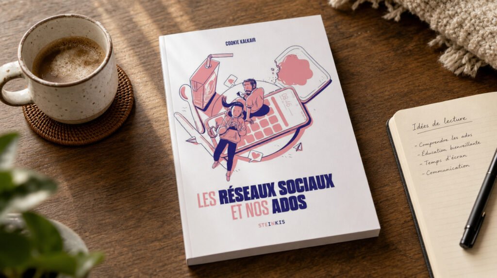 livre réseaux sociaux ados Cookie Kalkair guide parents