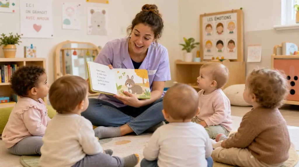 professionnels petite enfance prévention écran crèche