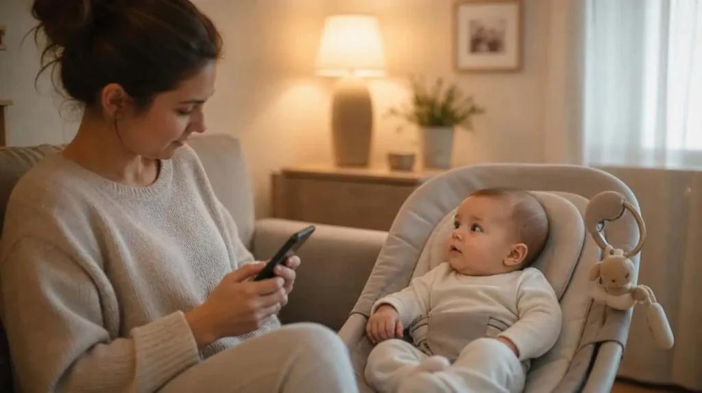 technoférence parent écran bébé interaction perturbée