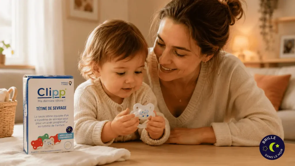 conseils sevrage tétine réussir clipp tétine avis environnement rassurant