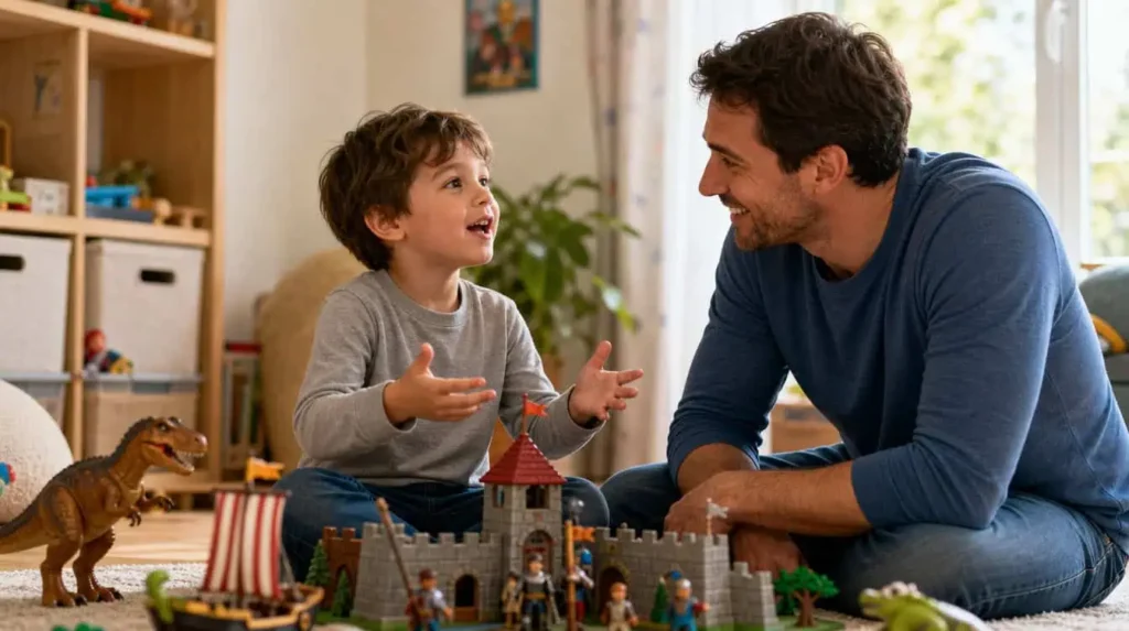 développement du langage enfant 3-6 ans - vocabulaire et phrases complexes