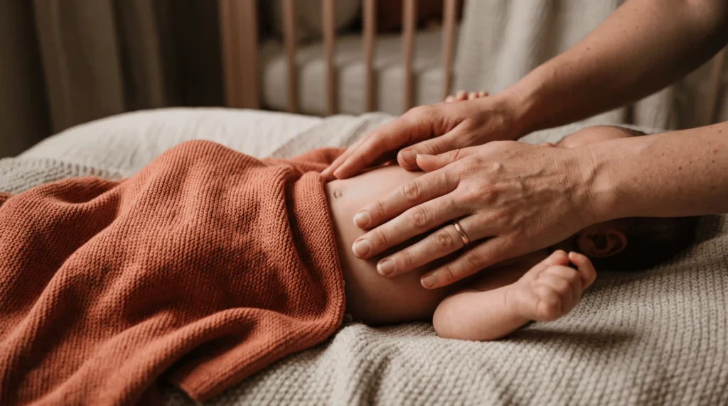 bébé et hoquet lié aux contractions du diaphragme